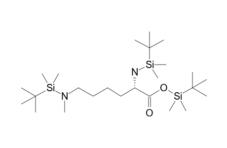 N(2),N(6)-bis(Tert-butyldimethylsilyl)-N(6)-methyl-L-lysine, tert-butyldimethylsilyl ester