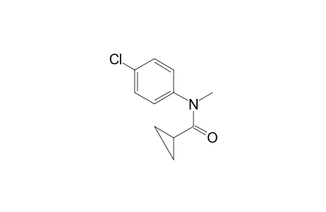N-(4-Chlorophenyl)-N-methylcyclopropanecarboxamide