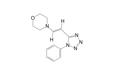 trans-5-(2-morpholinovinyl)-1-phenyl-1H-tetrazole