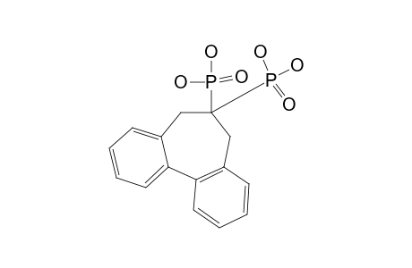 5H-6,7-DIHYDRO-DIBENZO-[A,C]-CYCLOHEPTEN-6,6-DIYL-6,6-DIPHOSPHONIC-ACID