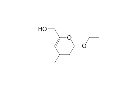 (2-ethoxy-4-methyl-3,4-dihydro-2H-pyran-6-yl)methanol