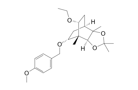 (3aS,4S,5R,7R,9R)-5-Ethoxy-9-((4-methoxybenzyl)oxy)-2,2,4,7a-tetramethylhexahydro-4,7-ethanobenzo[d][1,3]dioxole