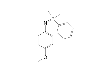 N-4-METHOXYPHENYL-P,P-DIMETHYL-P-PHENYL-IMINO-PHOSPHORANE