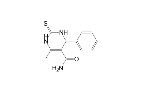 6-methyl-4-phenyl-2-thioxo-1,2,3,4-tetrahydro-5-pyrimidinecarboxamide