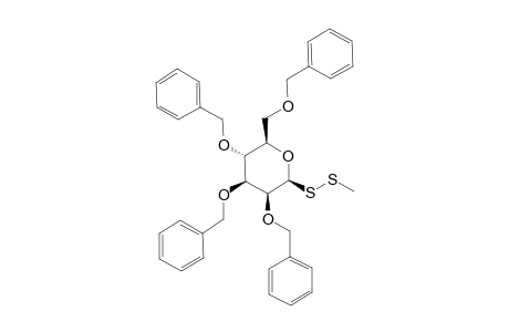 METHYL-2,3,4,6-TETRA-O-BENZYL-BETA-D-MANNOPYRANOSYL-DISULFIDE
