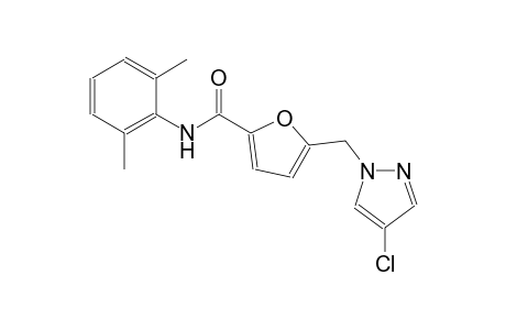 5-[(4-chloro-1H-pyrazol-1-yl)methyl]-N-(2,6-dimethylphenyl)-2-furamide