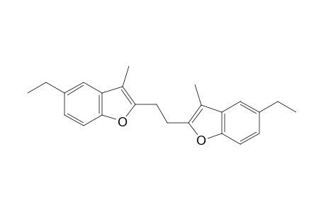 2,2'-ethylenebis[5-ethyl-3-methylbenzofuran]