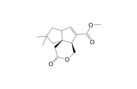 (4aS,9aS)-8,8-Dimethyl-2-oxo-1,2,4,4a,6a,7,8,9-octahydro-pentaleno[1,6a-c]pyran-5-carboxylic acid methyl ester