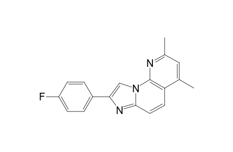 6,8-DIMETHYL-2-(4-FLUOROPHENYL)-IMIDAZO-[1,2-A]-[1,8]-NAPHTHYRIDINE