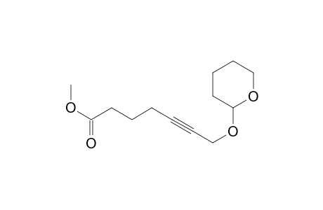 5-Heptynoic acid, 7-[(tetrahydro-2H-pyran-2-yl)oxy]-, methyl ester
