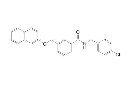 N-(4-chlorobenzyl)-3-[(2-naphthyloxy)methyl]benzamide