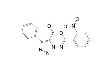 6-(2-nitrophenyl)-3-phenyl-4-triazolo[1,5-d][1,3,4]oxadiazinone