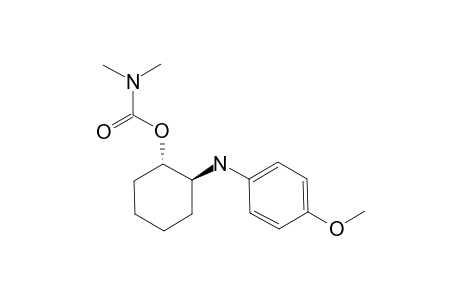 TRANS-2-(4-METHOXYPHENYLAMINO)-CYCLOHEXYL-N,N-DIMETHYLCARBAMATE