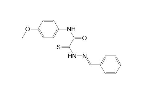 2-[(2E)-2-benzylidenehydrazino]-N-(4-methoxyphenyl)-2-thioxo-acetamide
