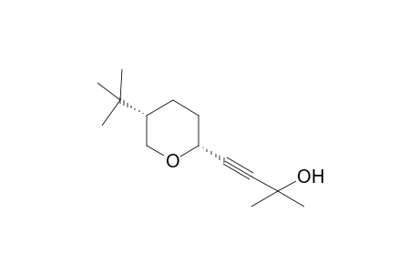 2-(3-Hydroxy-3-methylbutnyl)-5-tert-butyltetrahydropyran isomer