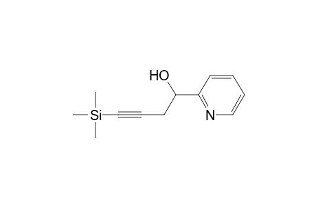 1-(2-pyridyl)-4-trimethylsilyl-but-3-yn-1-ol