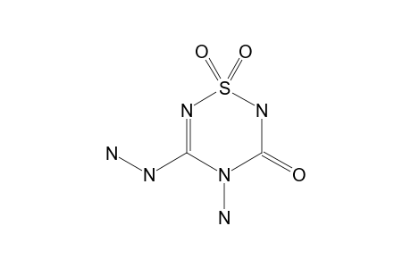 4-AMINO-2,3-DIHYDRO-5-HYDRAZINO-3-OXO-1,2,4,6-THIATRIAZINE-1,1-DIOXIDE