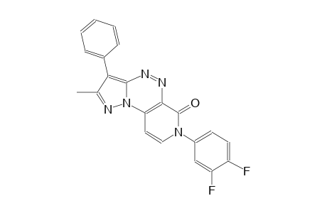 pyrazolo[5,1-c]pyrido[4,3-e][1,2,4]triazin-6(7H)-one, 7-(3,4-difluorophenyl)-2-methyl-3-phenyl-