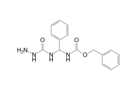 4-[.alpha.-(Benzyloxycarbonylamino)benzyl]semicarbazide
