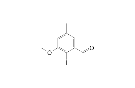 2-Iodo-3-methoxy-5-methylbenzaldehyde