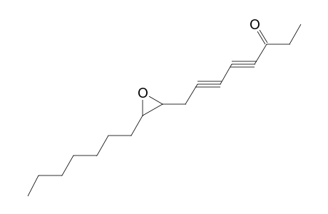 (9-R,10-S)-EPOXYHEPTADECAN-4,6-DIYN-3-ONE