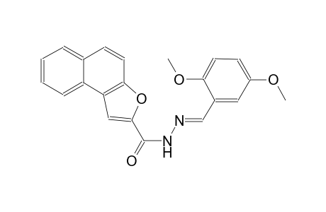 N'-[(E)-(2,5-dimethoxyphenyl)methylidene]naphtho[2,1-b]furan-2-carbohydrazide