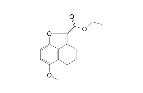 4,5-dihydro-6-methoxy-3H-naphtho[1,8-bc]furan-2-carboxylic acid, ethyl ester