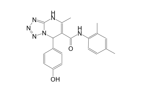 N-(2,4-dimethylphenyl)-7-(4-hydroxyphenyl)-5-methyl-4,7-dihydrotetraazolo[1,5-a]pyrimidine-6-carboxamide