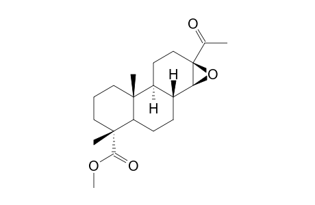Methyl 13-acetyl-13-.beta.,14-.beta.-epoxy-podocarp-16-oate