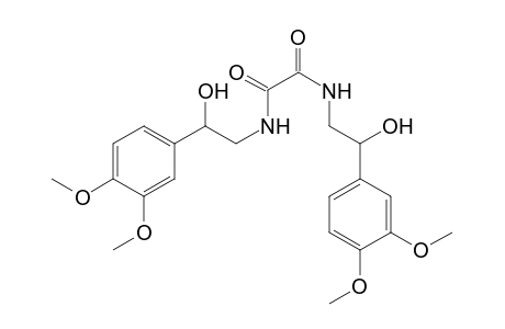 N,N'-Bis[2-(3,4-dimethoxyphenyl)-2-hydroxyethyl]ethanediamide