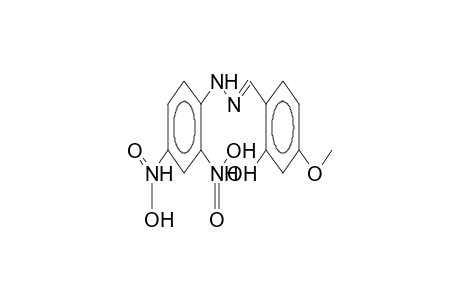 (E)-N-(2,4-dinitrophenyl)-N'-(2-hydroxy-4-methoxybenzylidene)hydrazine