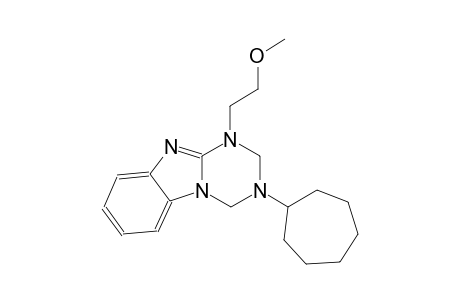 [1,3,5]triazino[1,2-a]benzimidazole, 3-cycloheptyl-1,2,3,4-tetrahydro-1-(2-methoxyethyl)-