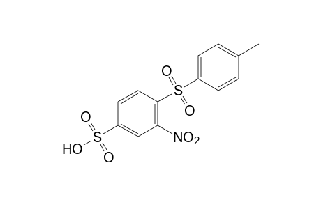 3-nitro-4-(p-tolylsulfonyl)benzenesulfonic acid