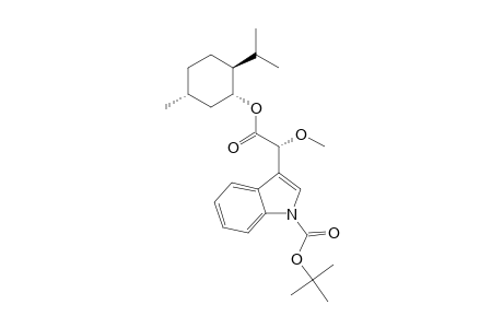 (8R,10R,11S,14R)-tert-Butyl 3-((R)-2-((1R,2S,5R)-2-isopropyl-5-methylcyclohexyloxy)-1-methoxy-2-oxoethyl)-1H-indole-1-carboxylate