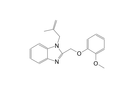 1H-1,3-Benzimidazole, 2-[(2-methoxyphenoxy)methyl]-1-(2-methyl-2-propenyl)-