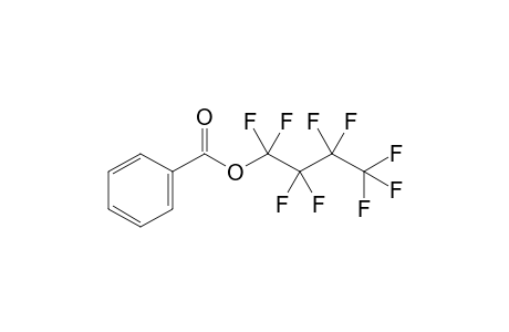 1,1,2,2,3,3,4,4,4-nonafluorobutyl benzoate