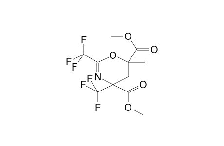 5,6-DIHYDRO-2,4-BIS(TRIFLUOROMETHYL)-4-CARBMETHOXY-6-METHYL-6-METHOXYCARBONYL-1,3-OXAZINE