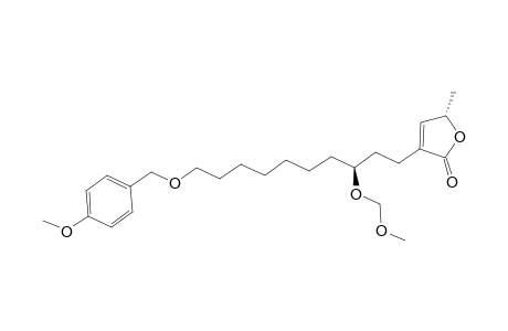 (5S,3'S)-3-(3'-Methoxymethoxy-10-p-methoxybenzyloxydecan-1-yl)-5-methylfiran-2(5H)-one