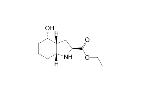 Ethyl (2RS,3aSR,4RS,7aSR)-4-Hydroxyoctahydro-1H-indole-2-carboxylate