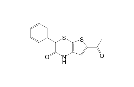 6-Acetyl-3-phenyl-1H-thieno[2,3-b][1,4]thiazine-2(3H)-one