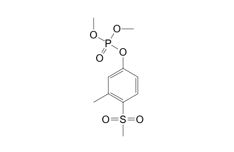 Phosphoric acid, dimethyl 3-methyl-4-(methylsulfonyl)phenyl ester