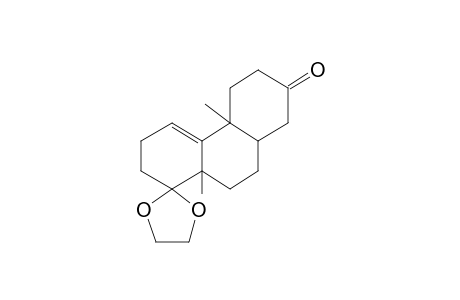 8,8-Ethylenedioxy-1,2,3,4,4A,6,7,8,cis-8A,9,10-trans-10A-dodecahydro-4A,8A-dimethylphenanthren-2-one