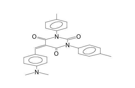 1,3-bis(4-methylphenyl)--5-(4-dimethylaminobenzylidene)hexahydropyrimidine-2,4,6-trione