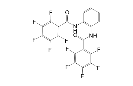 2,3,4,5,6-pentafluoro-N-{2-[(2,3,4,5,6-pentafluorobenzoyl)amino]phenyl}benzamide