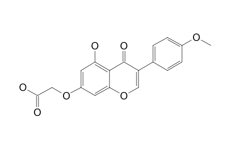 7-O-CARBOXYLMETHYL-5-HYDROXY-4'-METHOXY-ISOFLAVONE