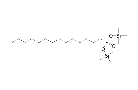 Tetradecylphosphonate, o,o'-bis(trimethylsilyl)-