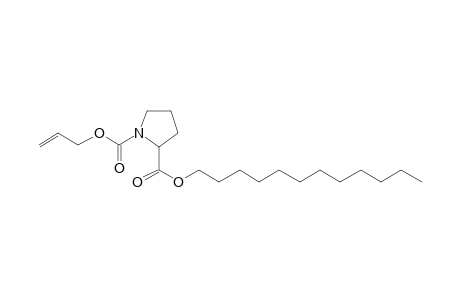 l-Proline, N-allyloxycarbonyl-, dodecyl ester