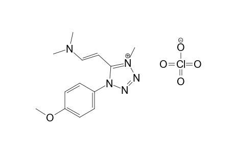 trans-5-[2-(dimethylamino)vinyl]-1-(p-methoxyphenyl)-4-methyl-1H-tetrazolium perchlorate