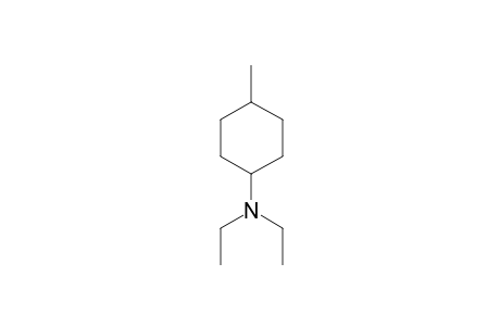Cyclohexanamine, N,N-diethyl-4-methyl-, cis-