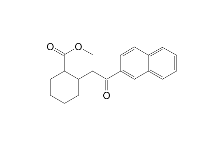 Methyl (1S,2R)-2-{ 2'-(2"-naphthyl)-2'-oxoethyl ] cyclohexanecarboxylate